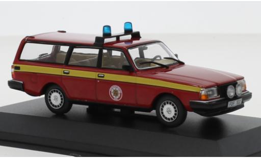 Modelauto Volvo 245 Base R&Atilde;&curren;ddningstj&Atilde;&curren;nsten Mora 1983 services de secours (SWE) 1/43 Triple 9 Collection