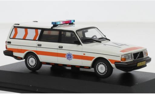 Modelauto Volvo 245 Base Rijkspolitie politie (NL) 1/43 Triple 9 Collection
