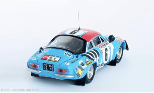 Modelauto Alpine A110 rallye East African Safari Rally 1975 #6 1/43 Trofeu
