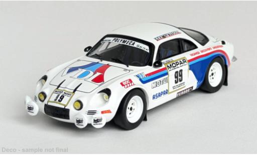 Modelauto Alpine A110 rallye Rally Manx 1979 #99 1/43 Trofeu