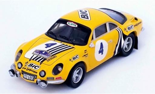 Modelauto Alpine A110 rallye Renault No.4 BIC Rally WM Rally Acropolis 1976 Siroco/M.Andriopoulos 1/43 Trofeu