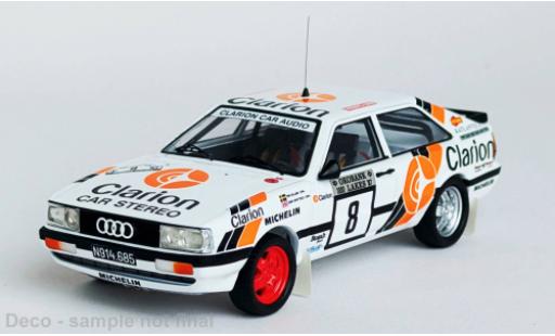 Modelauto Audi Quattro rallye 1000 Lakes Rally 1987 #8 1/43 Trofeu