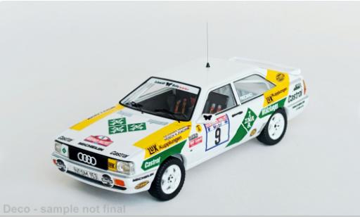 Modelauto Audi Quattro rallye Rally Hunsr&Atilde;&frac14;ck 1987 #9 1/43 Trofeu