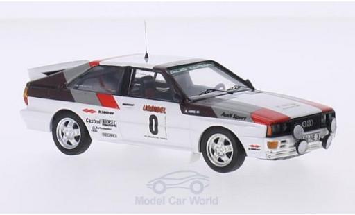 Modelauto Audi Quattro rallye Rally WM Rally Algarve 1980 H.Mikkola/A.Hertz 1/43 Trofeu
