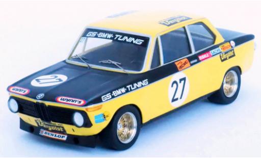 Modelauto Bmw 2002 course No.27 GS Tuning Verg&Atilde;&para;lst 6h N&Atilde;&frac14;rburgring 1972 D.Basche/J.Barth 1/43 Trofeu