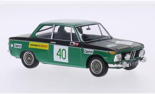 Modelauto Bmw 2002 rallye No.40 Team RRC Leru J&Atilde;&curren;nner Rally 1973 Rupp/Geppel 1/43 Trofeu
