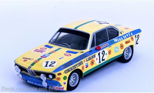 Modelauto Bmw 2800 CS 24h Spa 1971 #12 1/43 Trofeu