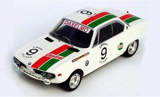 Modelauto Bmw 2800 CS No.9 Castrol 24h Spa 1971 D.Moorkens/J-L.Haxhe 1/43 Trofeu