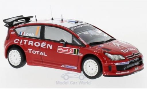 Modelauto Citroen C4 WRC No.1 Rally Portugal 2007 S.Loeb/D.Elena 1/43 Trofeu
