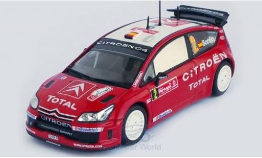 Modelauto Citroen C4 WRC No.2 Rally WM Rally Portugal 2007 D.Sordo/M.Marti 1/43 Trofeu