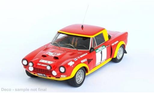 Modelauto Fiat 124 Abarth Rally No.1 Rally WM Rally Portugal 1975 1/43 Trofeu