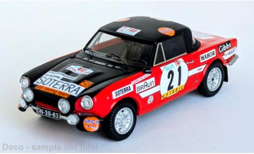 Modelauto Fiat 124 Sport Spider 1600 TAP Rally 1974 #21 1/43 Trofeu