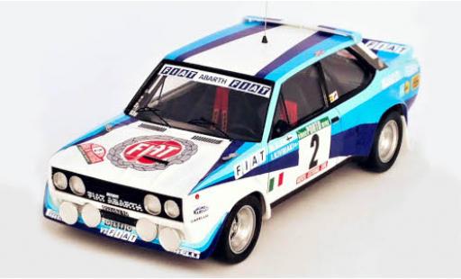 Modelauto Fiat 131 Abarth No.2 Rally WM Rally Portugal 1982 M.Alen/I.Kivim&Atilde;&curren;ki 1/43 Trofeu