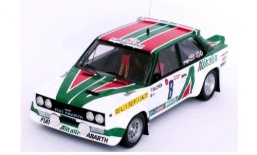 Modelauto Fiat 131 Abarth No.8 Alitalia Rally WM Criterium Molson du Quebec 1977 T.Salonen/J.Markkula 1/43 Trofeu