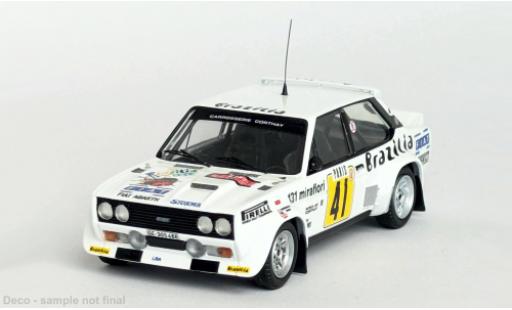 Modelauto Fiat 131 Abarth Rally Monte Carlo 1978 #41 1/43 Trofeu