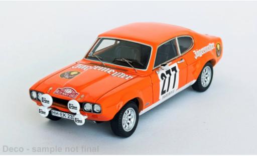Modelauto Ford Capri RS 2600 Rally Monte Carlo 1973 #277 1/43 Trofeu