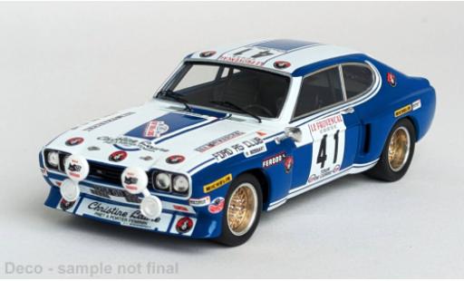 Modelauto Ford Capri RS 2600 Tour de Corse 1973 #41 1/43 Trofeu