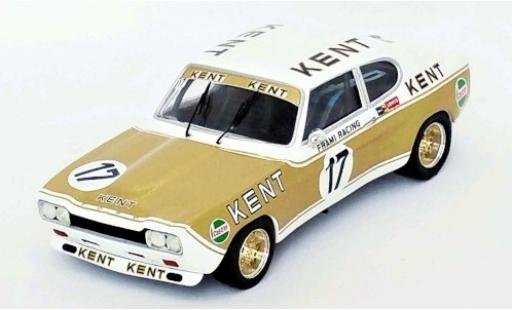 Modelauto Ford Capri RS 2600 MK I No.17 Kent ETCC N&Atilde;&frac14;rburgring 1972 K.Fritzinger/J-C.Franck 1/43 Trofeu