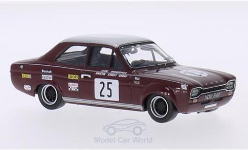 Modelauto Ford Escort MK1 I 1600 TC RHD No.25 Team Broadspeed / Bristol Street Group BSCC 1968 J.Fitzpatrick 1/43 Trofeu