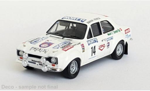 Modelauto Ford Escort MK1 MK I 1000 Lakes Rally 1975 #14 1/43 Trofeu
