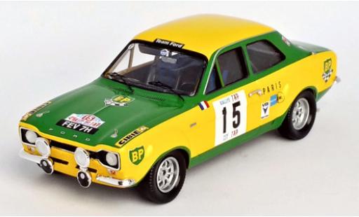 Modelauto Ford Escort MK1 MK I No.15 BP Rally WM Rally Portugal 1970 J.F.Piot/F.Murac 1/43 Trofeu