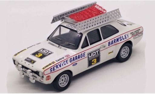 Modelauto Ford Escort MK1 MK I RHD No.3 World Cup Rally 1974 E.Jackson/R.Bean 1/43 Trofeu