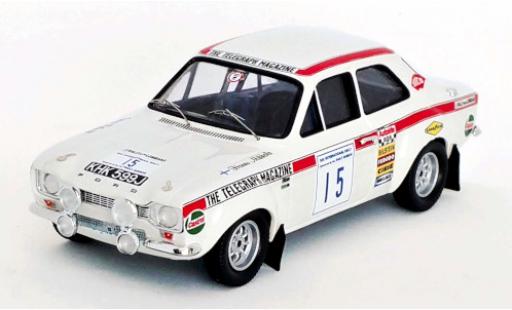 Modelauto Ford Escort MK1 MK I TC No.15 RAC Rally 1970 H.Mikkola/G.Palm 1/43 Trofeu
