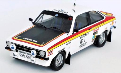 Modelauto Ford Escort RS 1800 Mk II No.1 Southern Cross Rally 1976 T.M&Atilde;&curren;kinen/H.Liddon 1/43 Trofeu