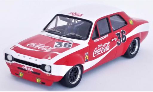 Modelauto Ford Escort MK1 No.36 Mantorp Park 1972 S.Axelsson 1/43 Trofeu