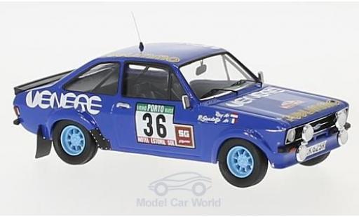 Modelauto Ford Escort Rally MKII No.36 Venere/Publimmo Portugal 1980 Ray/P.Gandolfo 1/43 Trofeu