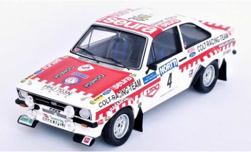 Modelauto Ford Escort Rally MkII No.4 Colt Racing Team 1000 Lakes 1975 T.Makinen/H.Liddon 1/43 Trofeu