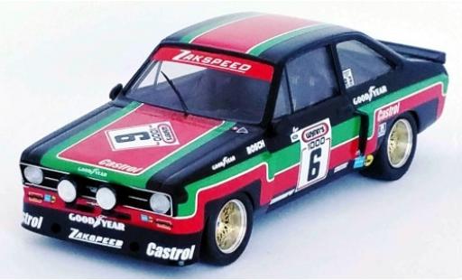 Modelauto Ford Escort Rally MkII No.6 Zakspeed Castrol 1000km Kyalami 1976 H.Heyer/K.Ludwig 1/43 Trofeu