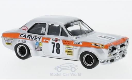 Modelauto Ford Escort RS 1600 RHD No.78 24h Spa 1973 R.Barrios/E.Zapico/J.Uriarte 1/43 Trofeu