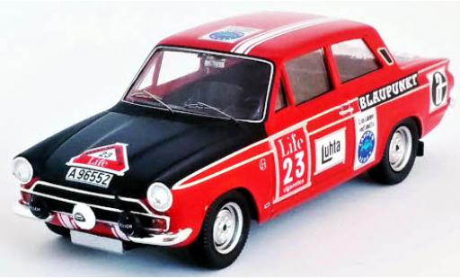 Modelauto Lotus Cortina Base No.23 1000 Lakes Rally 1965 B.S&Atilde;&para;derstr&Atilde;&para;m/B.Ohlsson 1/43 Trofeu