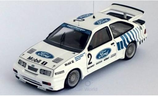 Modelauto Ford Sierra RS 500 Cosworth No.2 Eggenberger Mobil 1 24h N&Atilde;&frac14;rburgring 1989 G.Brancatelli/T.Lindstr&Atilde;&para;m/A.Ferte 1/43 Trofeu
