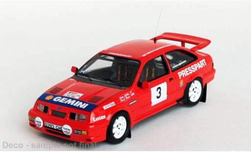 Modelauto Ford Sierra Cosworth RS Forest Stages Rally 1989 #3 1/43 Trofeu