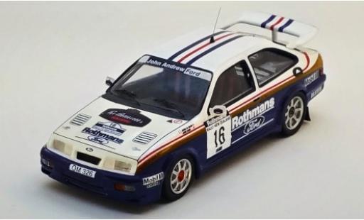 Modelauto Ford Sierra Cosworth RS No.16 John Andrew Rothmans Rally WM Rally New Zealand 1989 S.Al-Hajri/S.Bond 1/43 Trofeu
