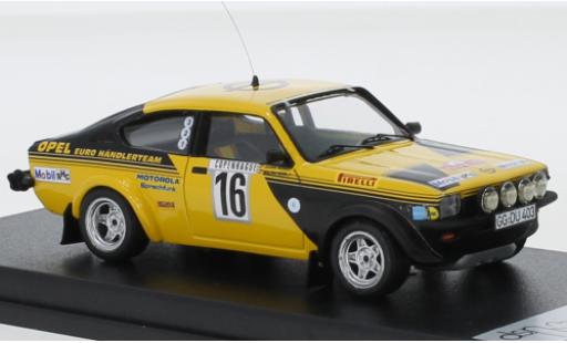 Modelauto Opel Kadett C GT/E C No.16 Euro H&Atilde;&curren;ndlerteam Rally WM Rally Monte Carlo 1976 W.R&Atilde;&para;hrl/J.Berger 1/43 Trofeu