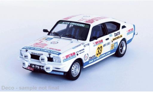 Modelauto Opel Kadett GT/E Rally Monte Carlo 1978 #33 1/43 Trofeu