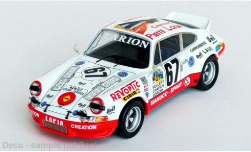 Modelauto Porsche 911 RSR Carrera 24h Le Mans 1974 #67 1/43 Trofeu