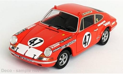 Modelauto Porsche 911 S S No.47 24h Le Mans 1971 1/43 Trofeu