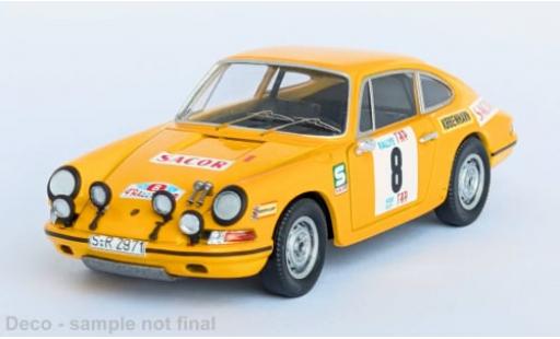 Modelauto Porsche 911 S S No.8 Rally Portugal 1970 1/43 Trofeu