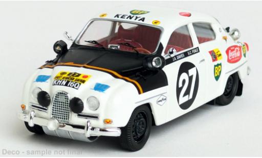 Modelauto Saab 96 Safari Rally East African 14 #27 1/43 Trofeu