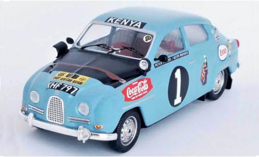 Modelauto Saab 96 Safari Rally RHD No.1 East African 13 K.Mayers/P.Potter 1/43 Trofeu
