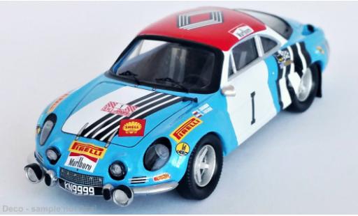 Modelauto Alpine A110 rallye Renault No.1 Rally EM Rally Polen 1974 1/43 Trofeu
