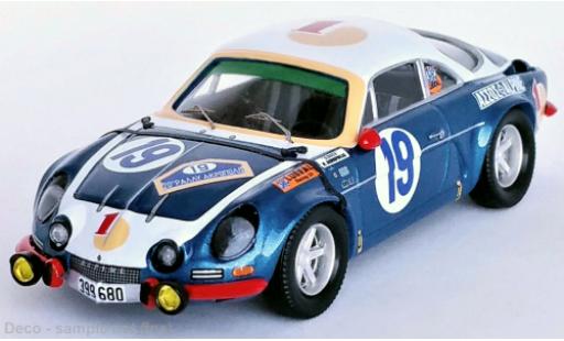 Modelauto Alpine A110 rallye Renault No.19 Rally Acropolis 1972 1/43 Trofeu