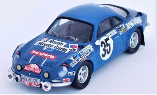 Modelauto Alpine A110 rallye Renault No.35 Rally WM Rally Monte Carlo 1972 1/43 Trofeu