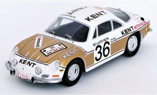 Modelauto Alpine A110 rallye Renault No.36 Kent Rally Ypres 1972 1/43 Trofeu