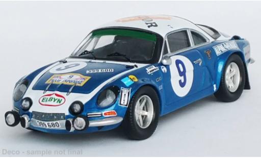 Modelauto Alpine A110 rallye Renault No.9 Rally WM Rally Acropolis 1975 1/43 Trofeu