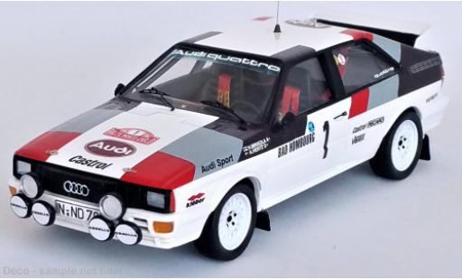 Modelauto Audi Quattro rallye No.1 Rally WM Rally Monte Carlo 1982 1/43 Trofeu